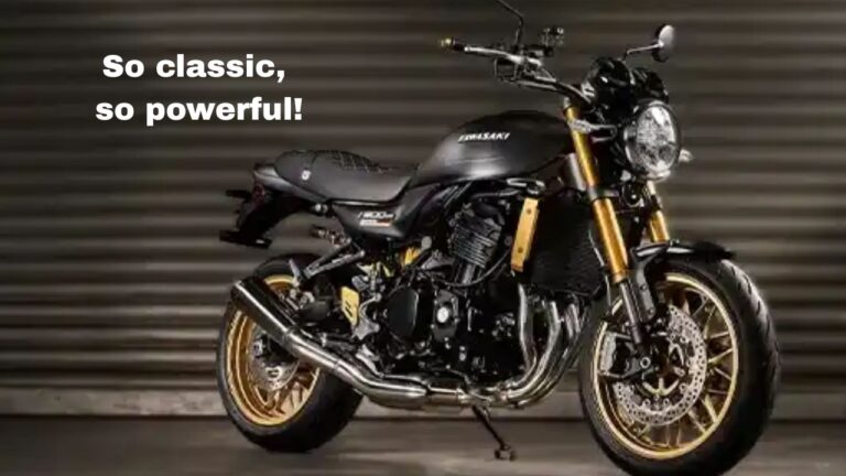 So classic, so powerful! Everyone said wow after seeing Kawasaki Z900RS