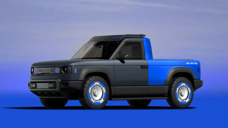 This New EV Pickup Just Threw Shade at Tesla And It's Backed by Bezos